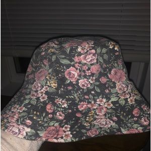 floral bucket hat